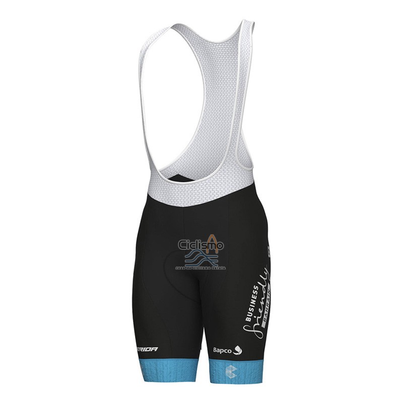 Bahrain Victorious Ropa Ciclismo Culotte Corto 2023 Mangas Cortas Blanco Rojo